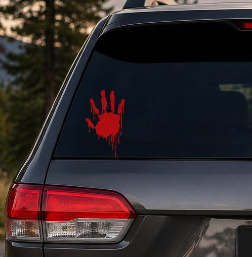 Dripping Bloody Hand