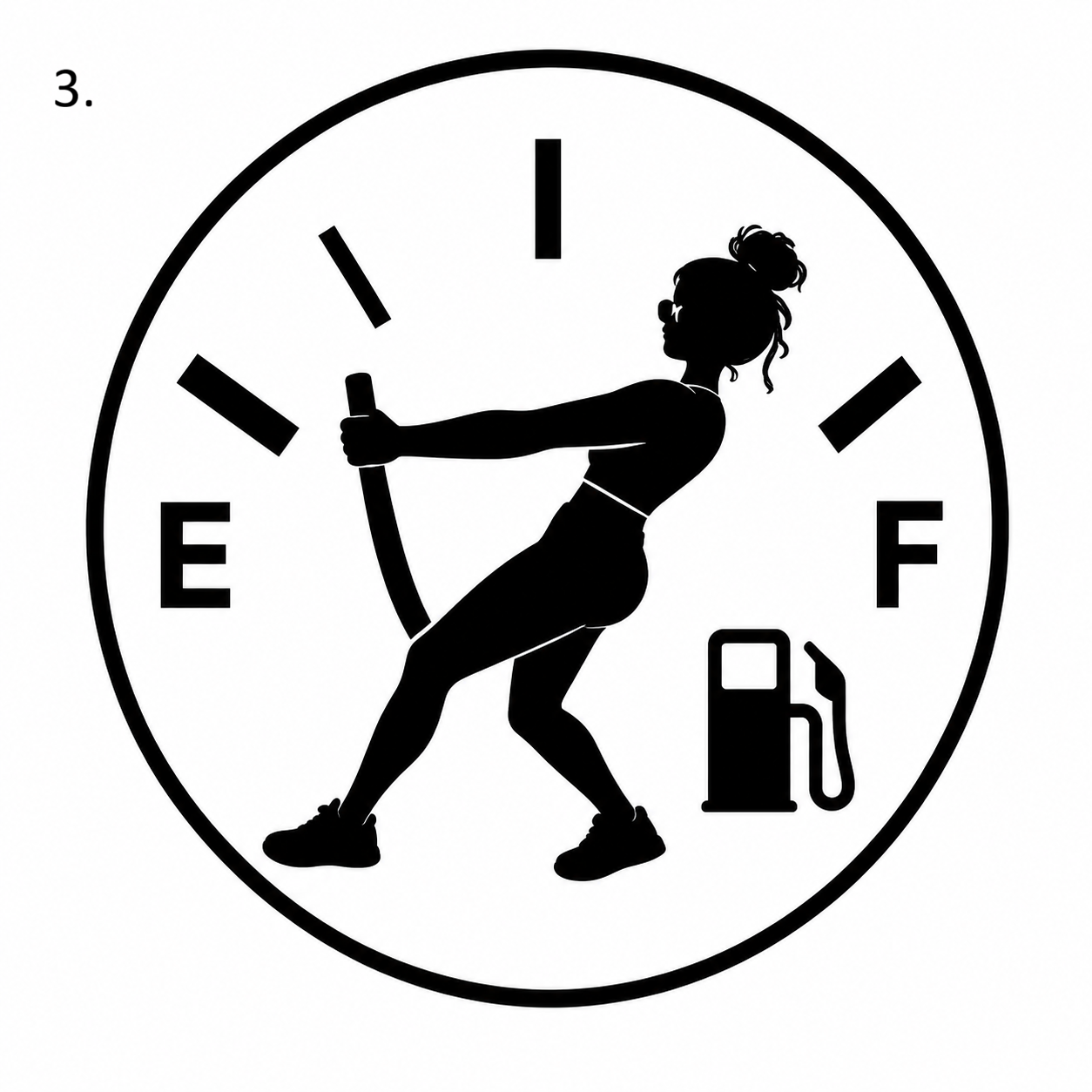 Fuel Gage Girl (Options)